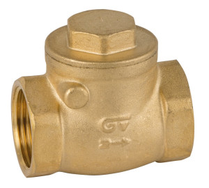 Rubber swing check valve